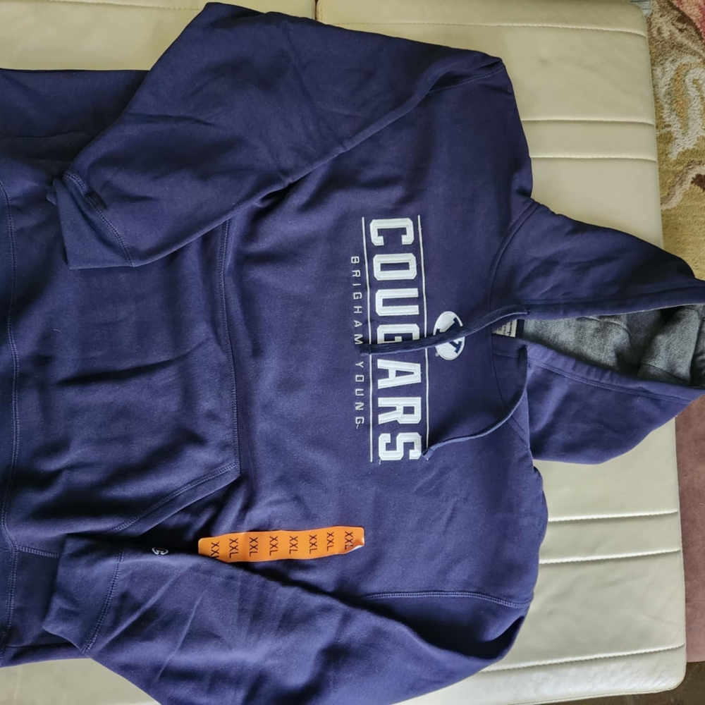Blue BYU Cougars Hoodie